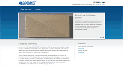 Desktop Screenshot of fr.albromet.de